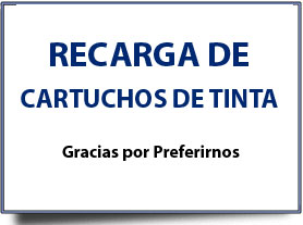 recarga de cartuchos